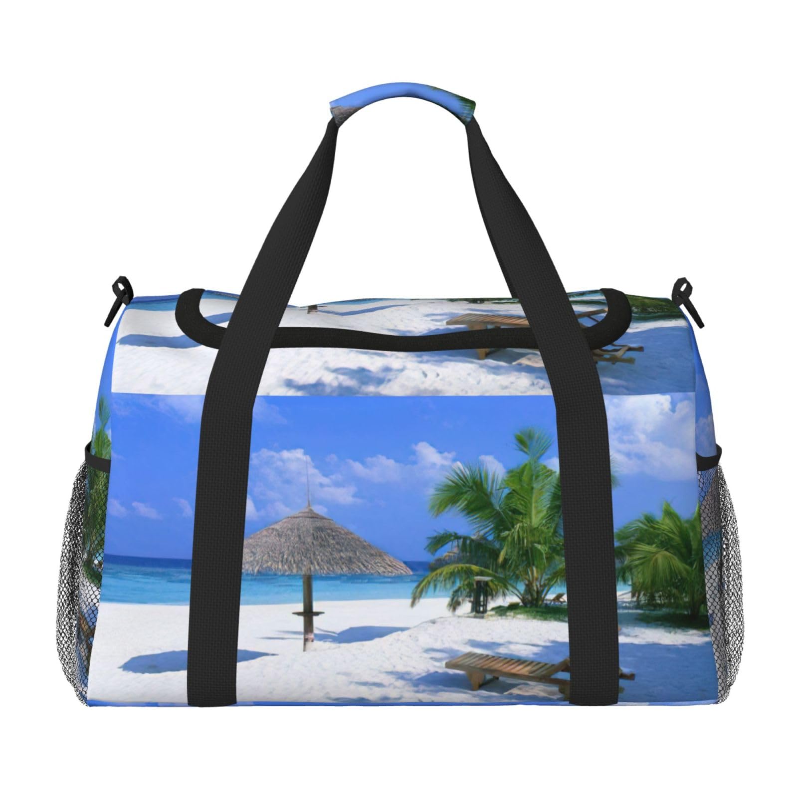 Bolsa de viaje para silla de palmera de cocotero, grande, plegable, impermeable, bolsa de noche, playa, natación, piscina, deportes, gimnasio