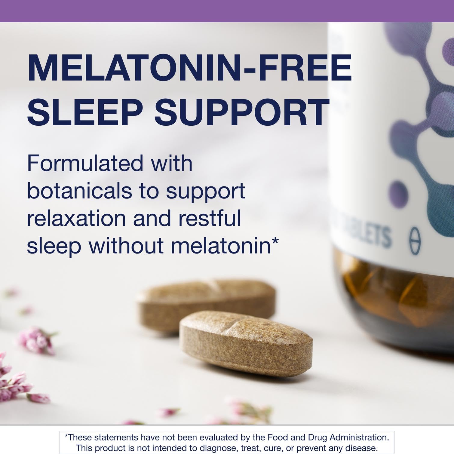 Metagenics Tran-Q Melatonin Free Herbal Sleep & Stress Support, 60 Tablets — Amazon image 3
