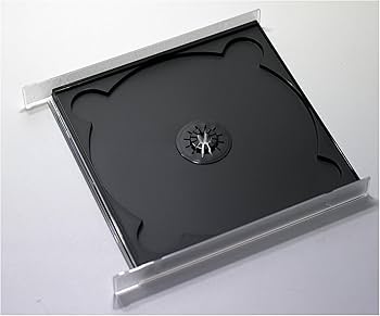 Amazon | CDケース 日本製17mm厚2枚収納DUOケース ブラック 3個 CD/DVD