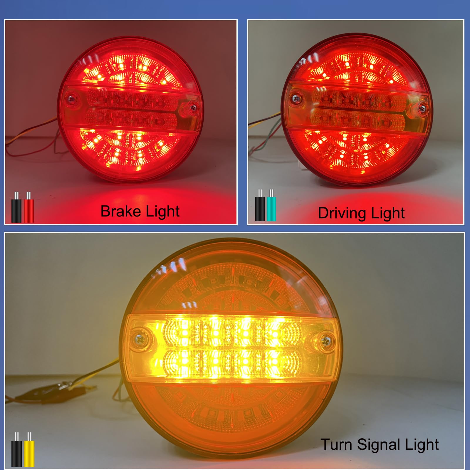 Fanali Posteriori LED Per Rimorchio - 12V/24V, Impermeabili, E-Mark - Foto 14