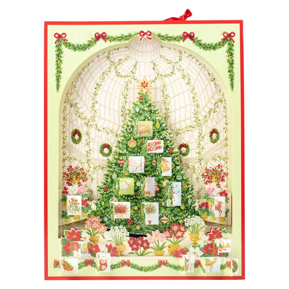 Caspari Entertaining Christmas The Garden Advent Calendar