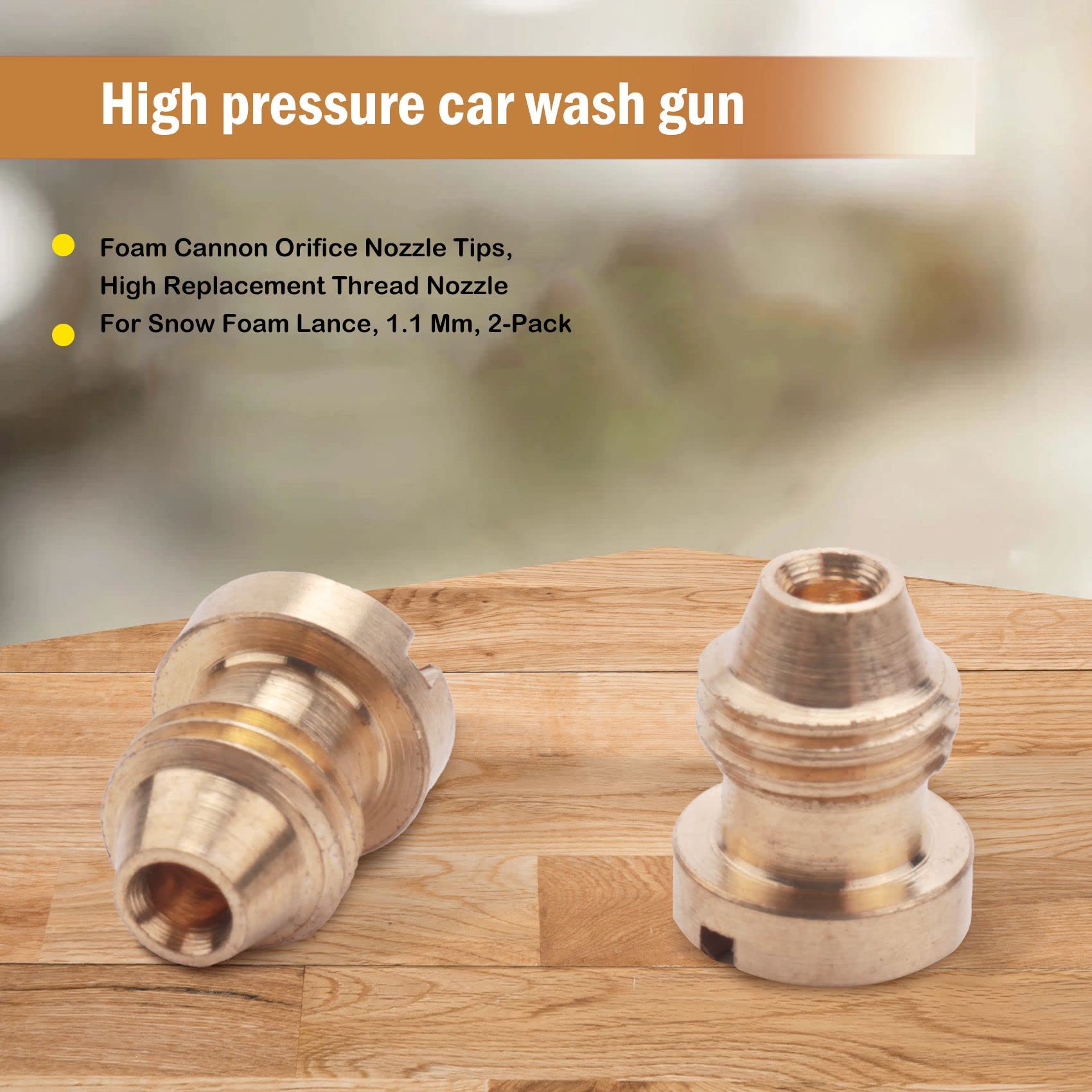 Mingle Canon à Mousse Orifice Buse Et Machine à Mousse, Buse Filetée