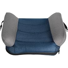 Inflatable Booster Seat Cushion For Children, Cushion Backless Boosters Seat, Portable Inflatable Boosters, Slim Foldable Narrow Design Car Seats For Kids 4-11yrs Old