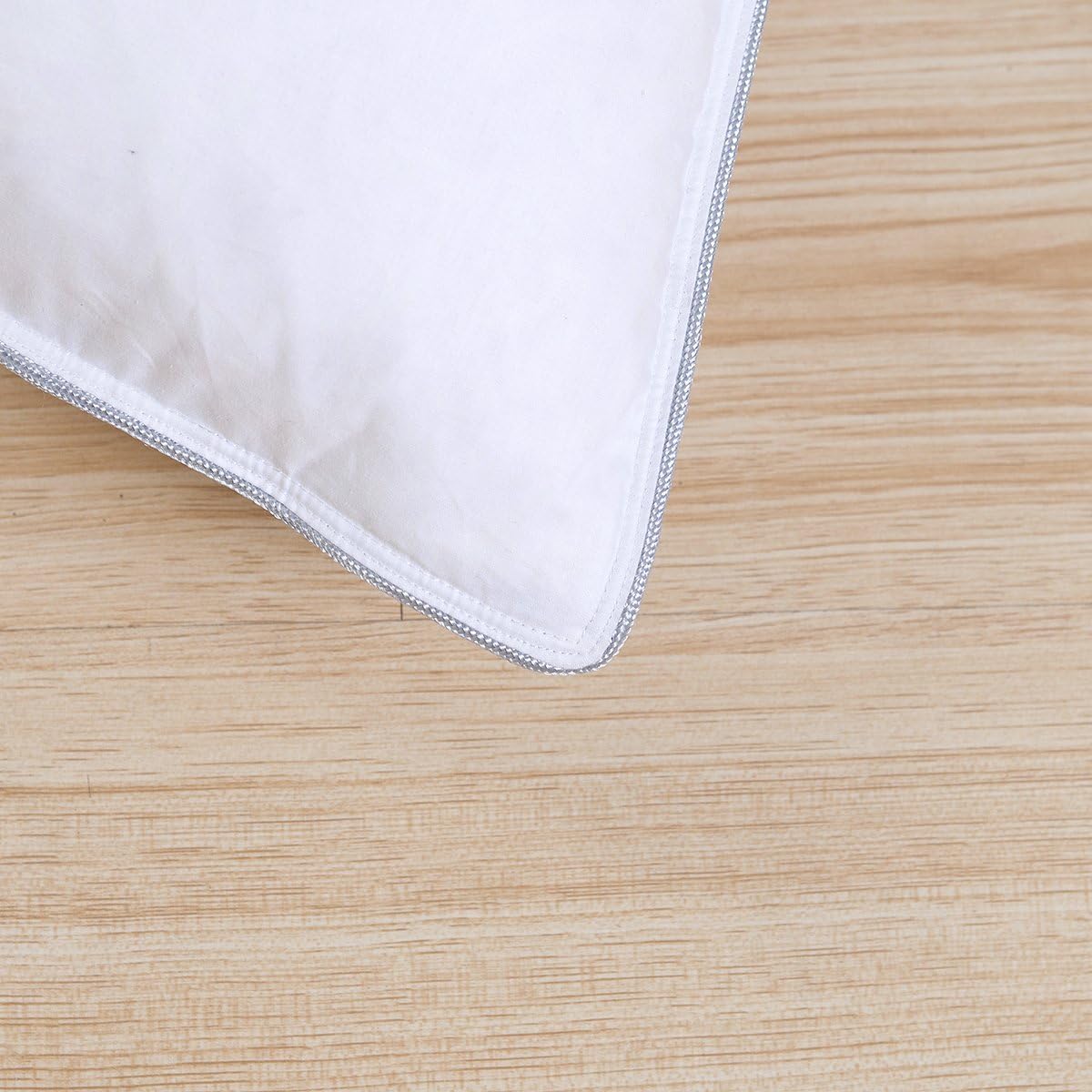 WENERSI Premium Feather Down Pillows with Feather Blended (1-Pack, Queen Soft) 100% Cotton Shell with Ultra Fresh Treatment