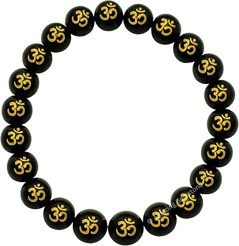 Miniatura 453 de Amazing Gemstone Pulsera de cristal para mujeres y hombres, pulsera de cristal curativo de protección, pulsera elástica con cuentas de piedras