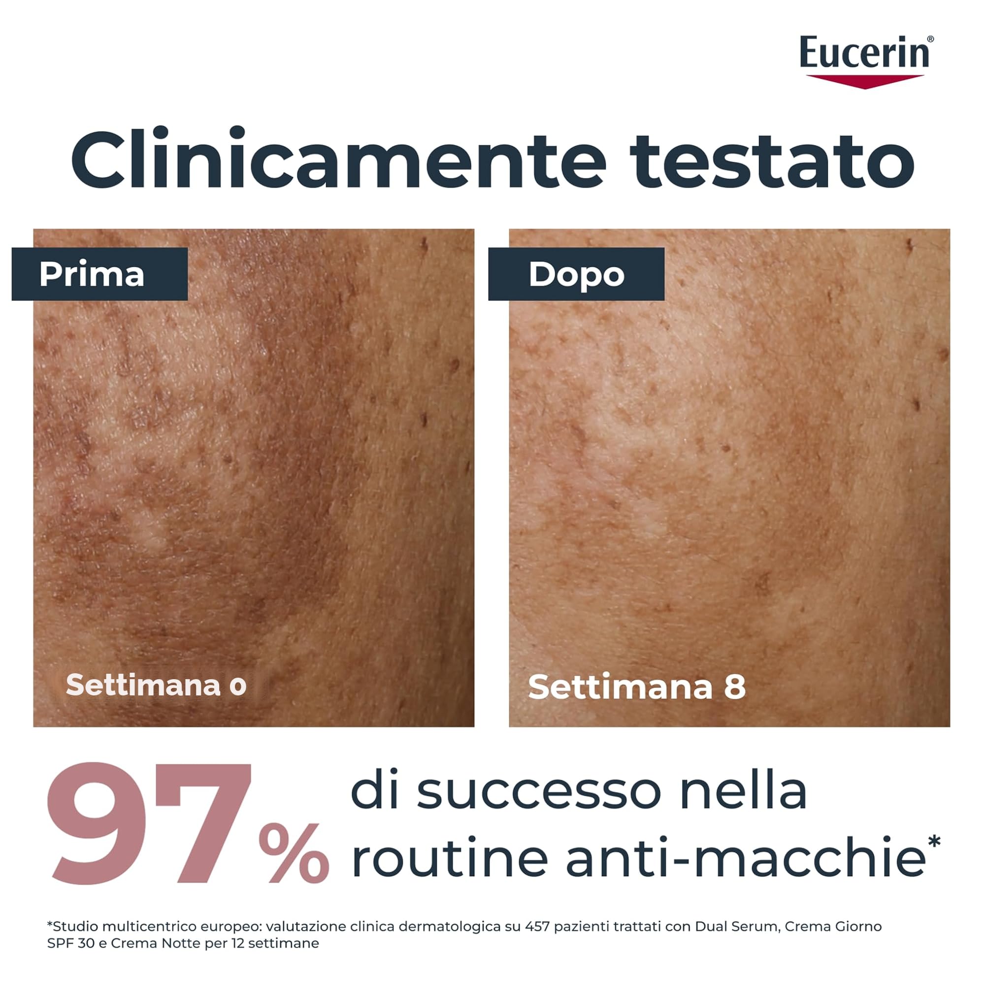 Eucerin Anti-Pigment Crema Viso Notte 50 ml, Crema antimacchie viso per una pelle rigenerata durante il sonno, Formula arricchita con Thiamidol e Dexpantenolo per tutti i tipi di pelle