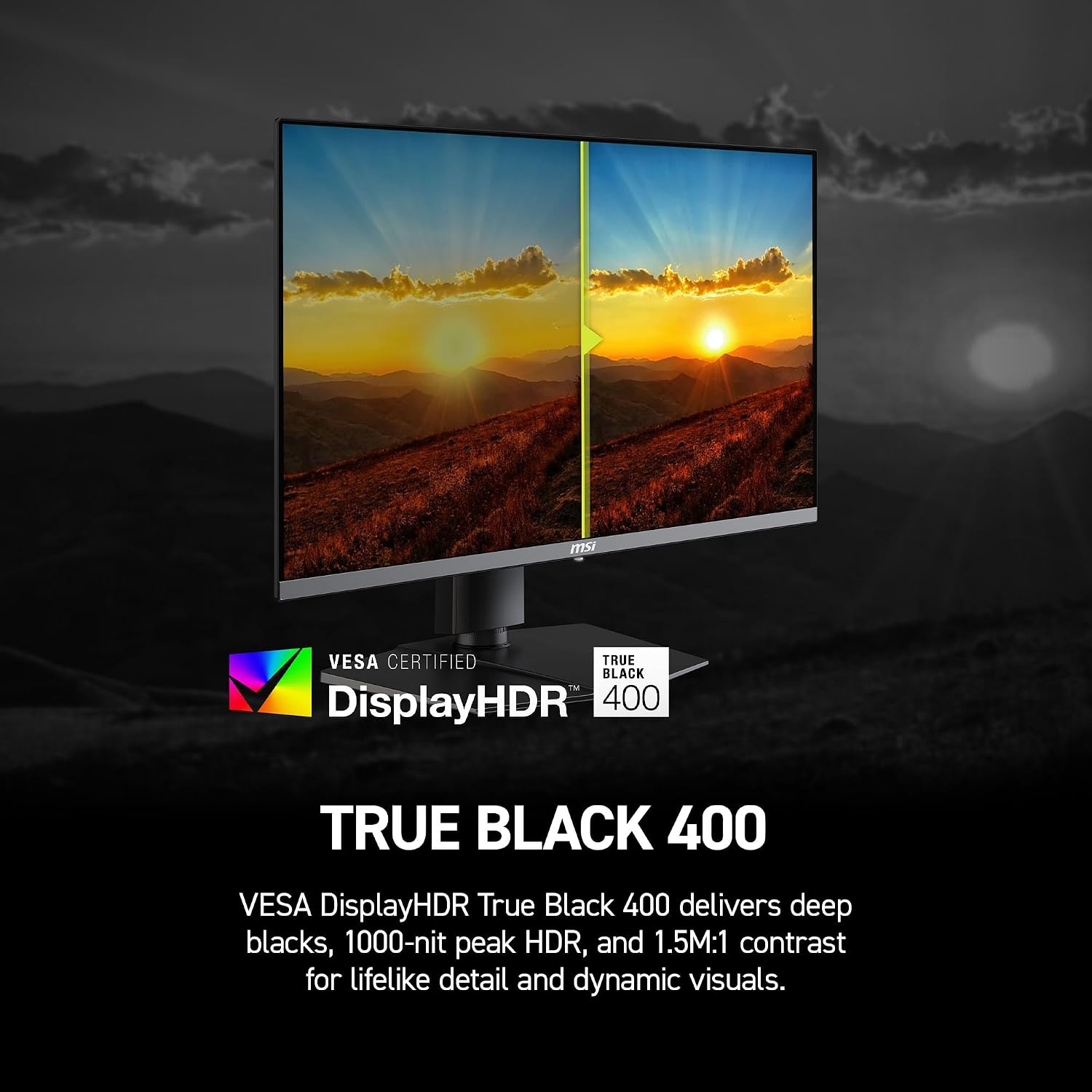msi MAG 272UP QD-OLED E16 27-Inch WQHD QD-OLED Monitor, 3840x2160, 165Hz, 0.03ms, DisplayHDR True Black 400, AMD FreeSync Premium Pro, G-SYNC Compatible, AI Care Sensor, HDMI2.1, DP 2.1, 98W USB-C