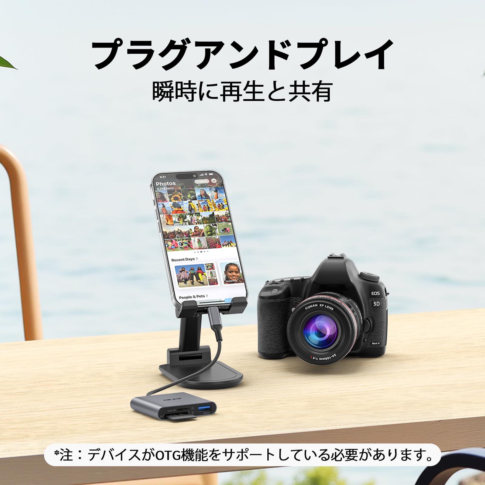 Amazon.co.jp: Acer SD Card Reader, Type C (3-in-1), USB C MicroSD