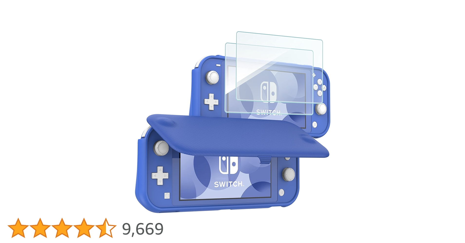 ProCase Flip Cover for Nintendo Switch Lite with 2 Pack