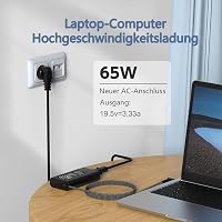 BIUBOTY 65W HP Laptop Töltő 19.5V 3.33A Stream Elitebook Spectre Pavilion 2
