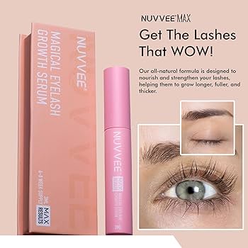 正規品　NUVEGA Lash Revitalising Serum 2本セット Amazon.com: Nuvvee Lash Serum - Eyelash Serum for Longer