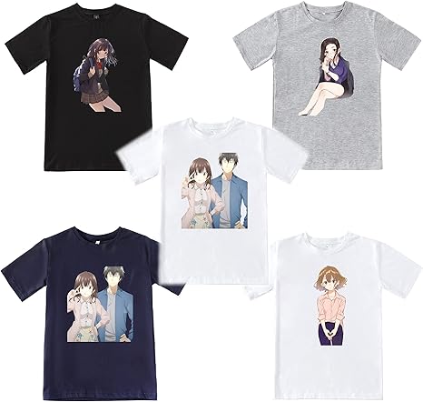 Amazon Co Jp ひげを剃る そして女子高生を拾う Tシャツ 荻原沙優 子供服 三島柚葉 後藤愛依梨 吉田 半袖 夏服 Cos服 学生 3dプリント 柔らかい 快適 H Xs ホビー 通販