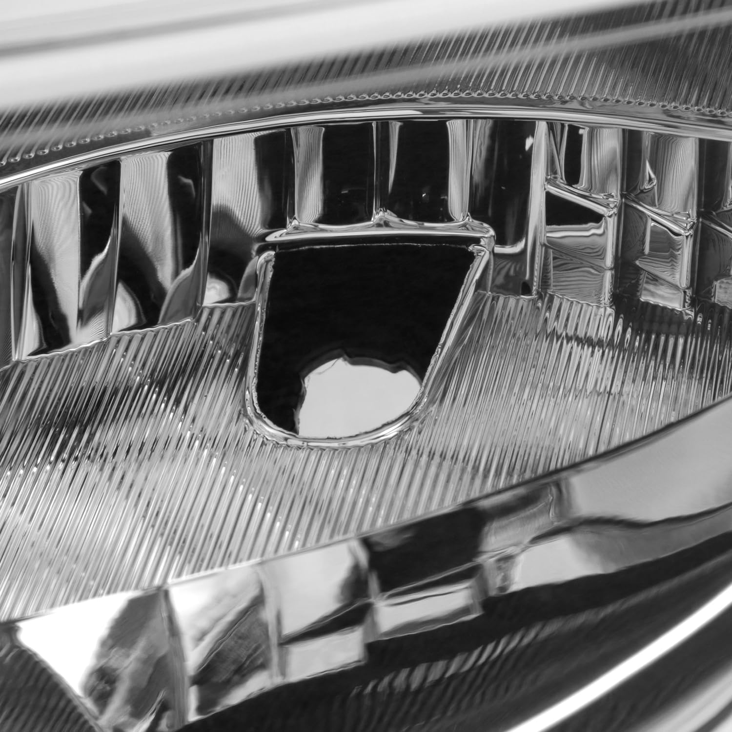 AKKON - Fit 2013 2014 2015 2016 Nissan Pathfinder 13-16 Halogen Type OE Style Headlights Headlamps Driver Passenger Chrome Housing Pair