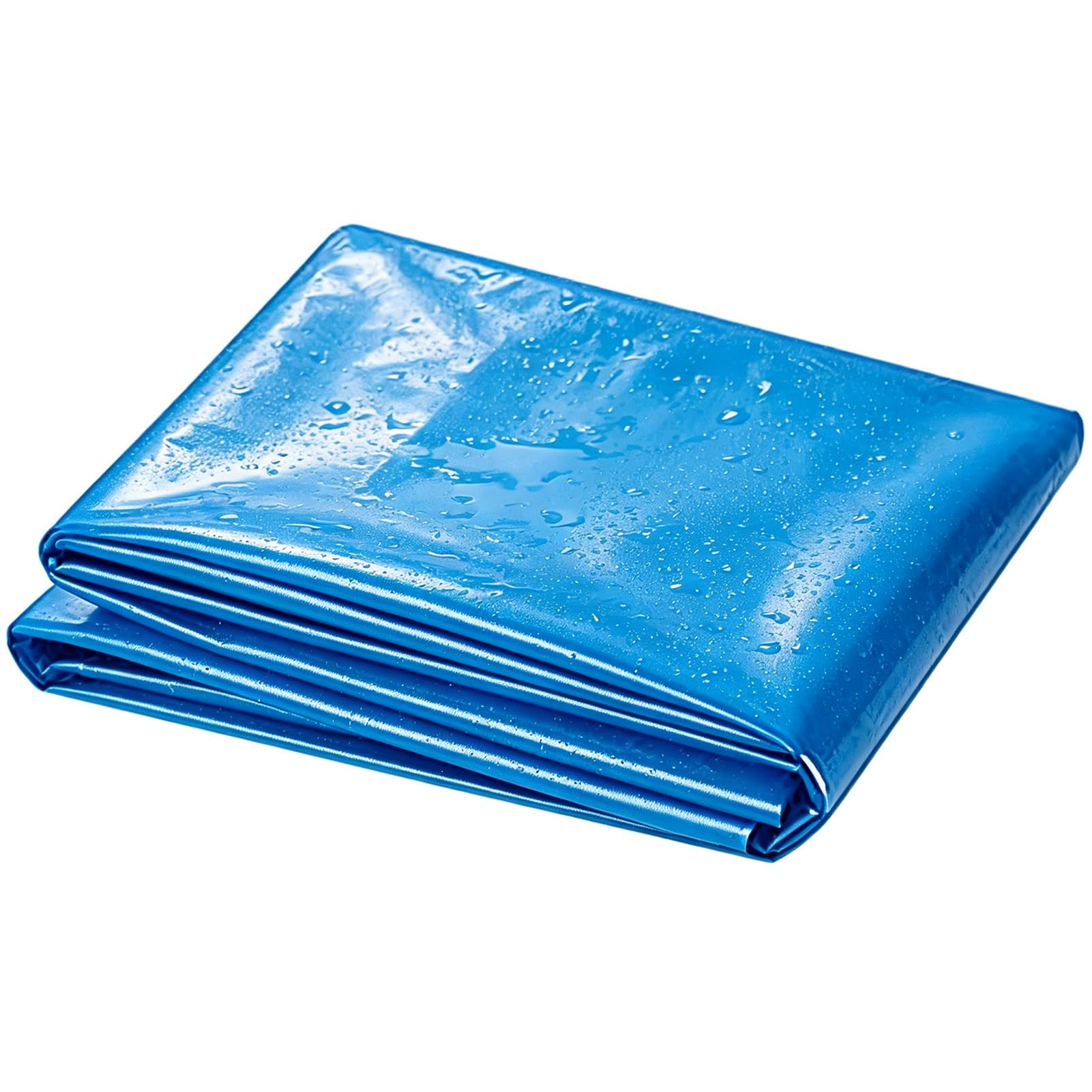 Hamankim Pond Liners Waterproof Tarpaulin - 3x2m 5x6m 7x8m 8x10m HDPE Flexible Pond Lining Film for Irregular Shapes Sloping Ground Streams Artificial Lake - Damp Proof Membrane(5x8m(16.4x26.2ft))