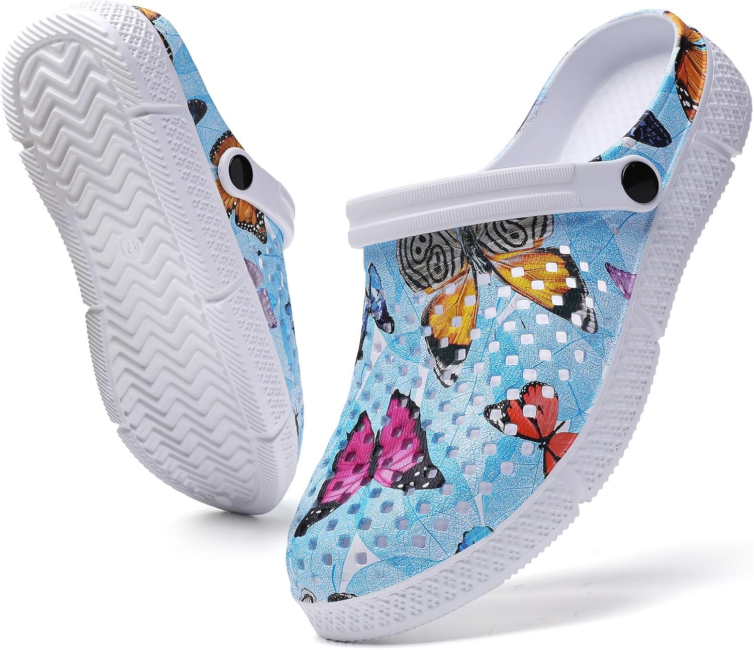 Waterproof Garden Clogs for Women: Classic Comforts - Slip On Lightweight... - Picture 25 of 28