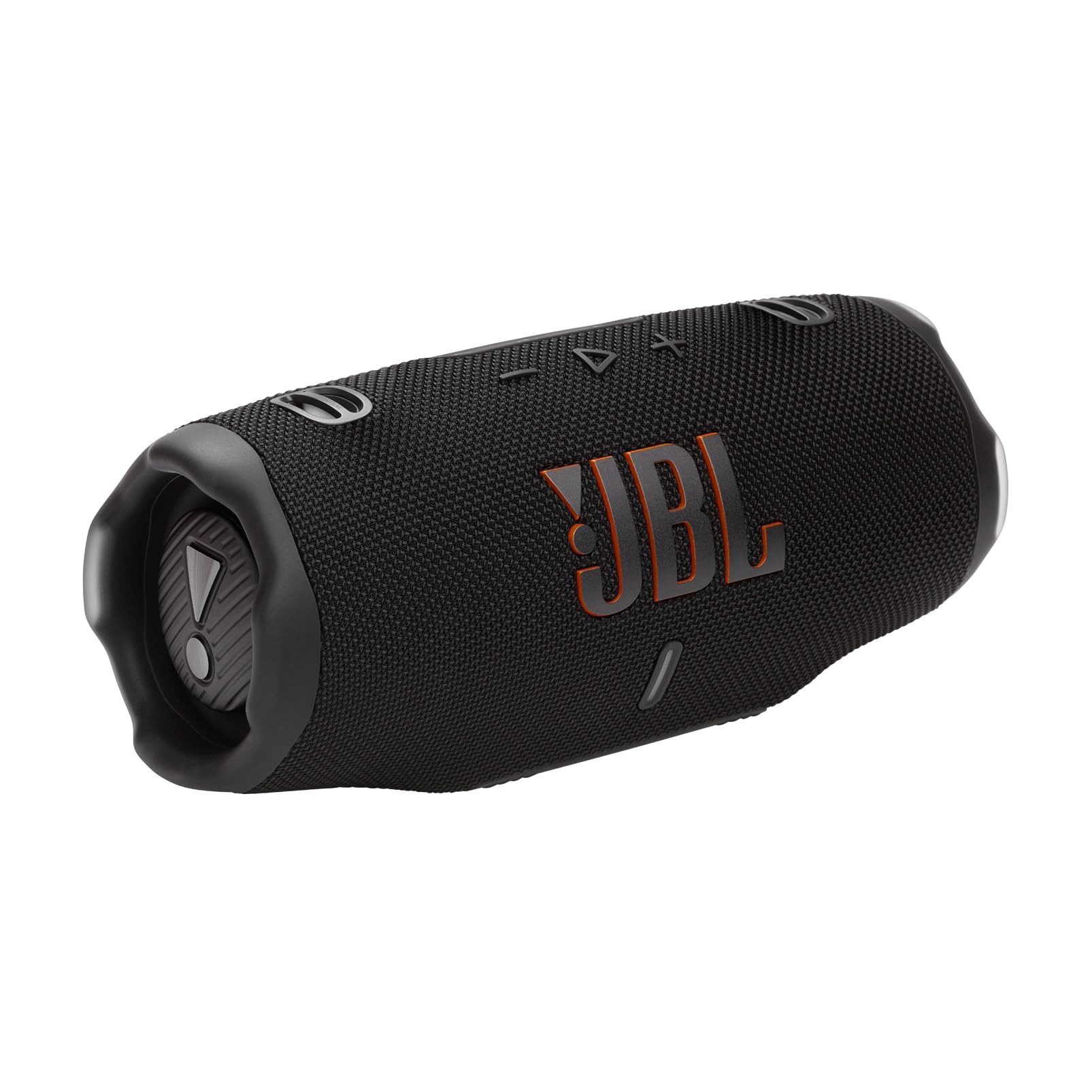 JBL Charge 6, Powerful JBL Pro Sound with AI Sound Boost, Up to 28 Hours of Playtime, Multi-Speaker Connection by Auracast, Waterproof, dustproof, and Drop-Proof, Black - Black