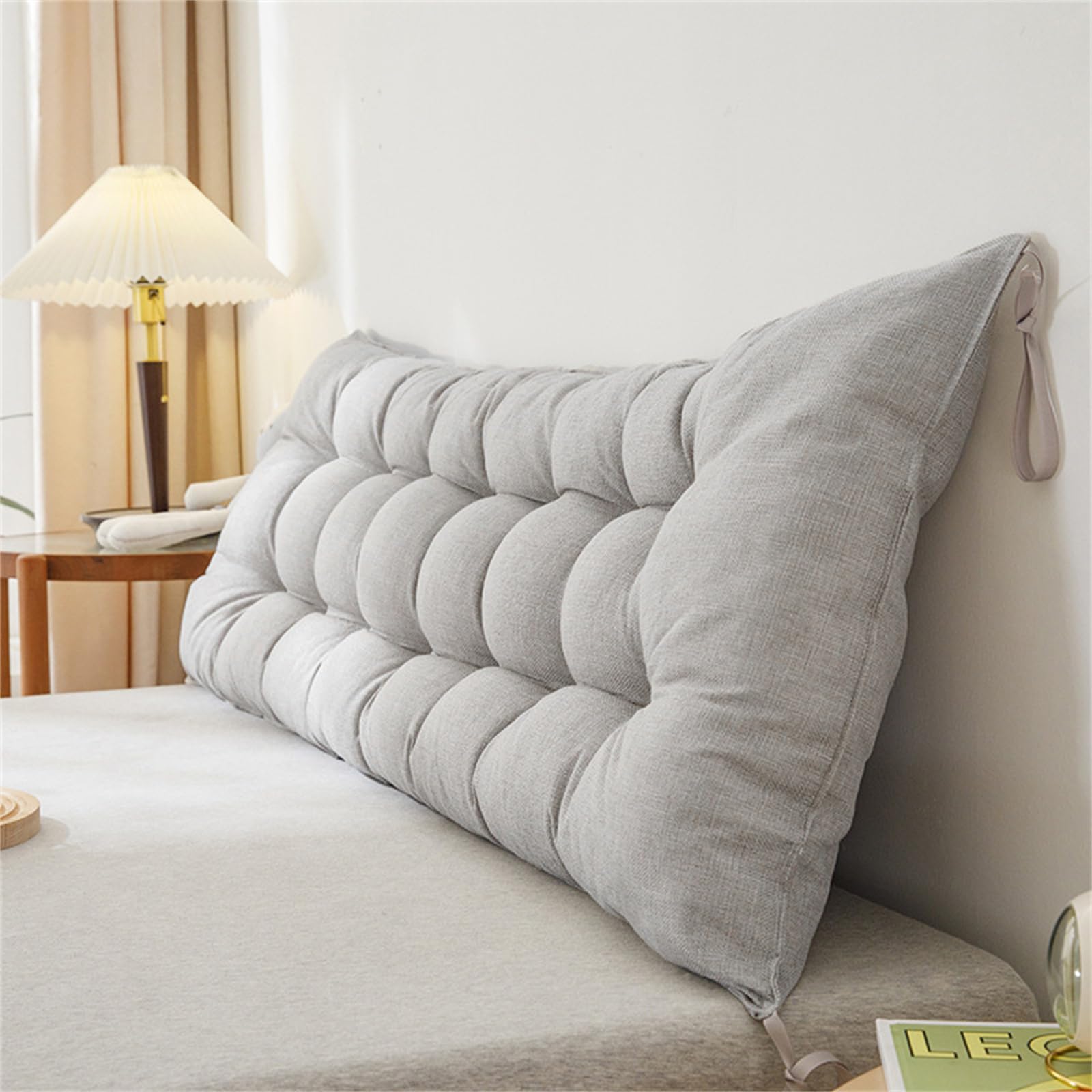 Morbuy Cuscino per Sedia a Sdraio, Cuscino per Poltrona Sedia da Bagno di Sole, Cuscino Imbottito per Sdraio Relax Giardino per Interni ed Esterni, Vacanze (120 * 50 * 10cm,Verde Salvia)