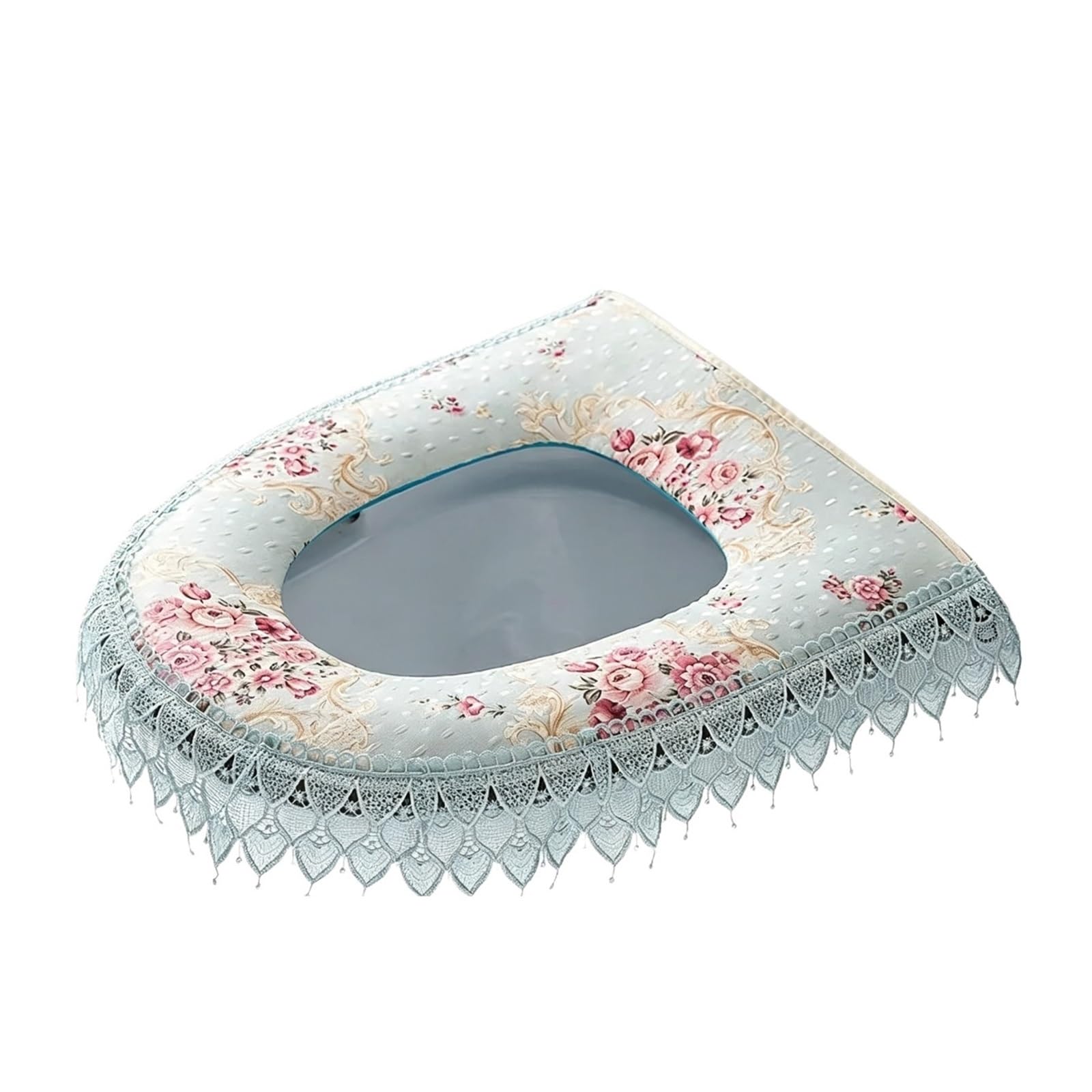 Zipper Wrapped Toilet Cushion