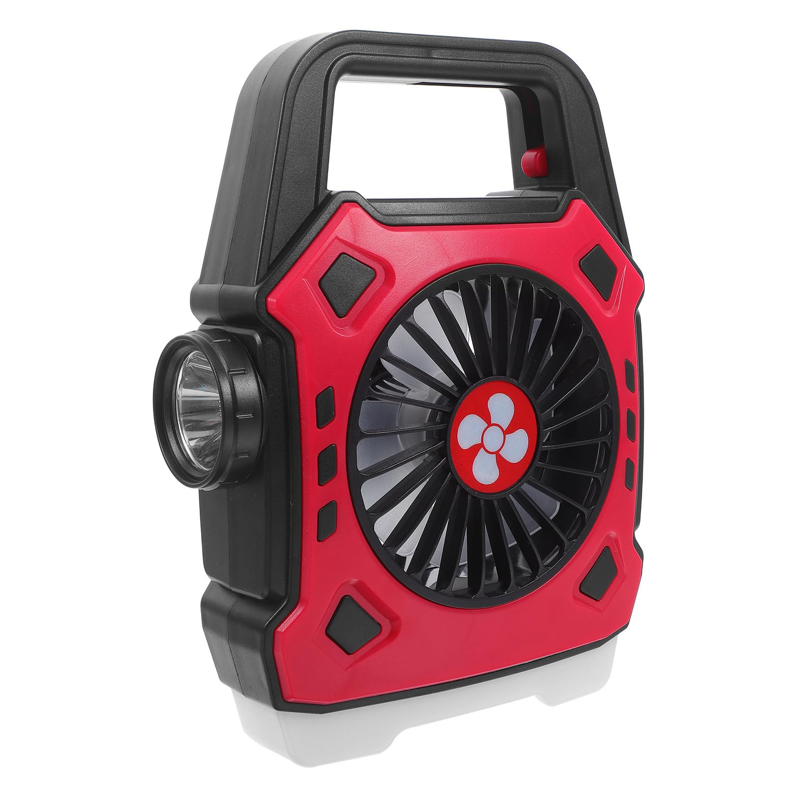Ventilador portátil con luz LED para combatir el calor en tus acampadas de verano