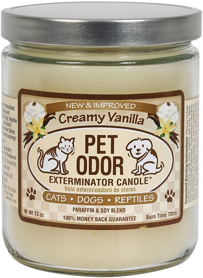 Vanilla Creme Pet Odor Exterminator Candle