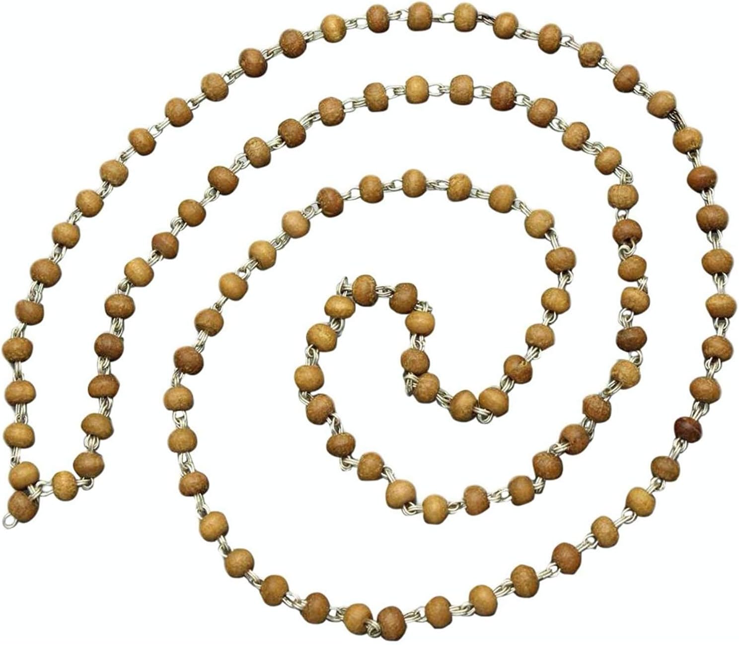 SitaRama Sandalwood Silver Mala DR19A