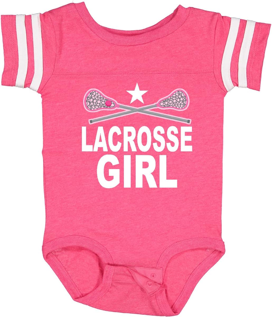 inktastic Lacrosse Girl Baby Bodysuit