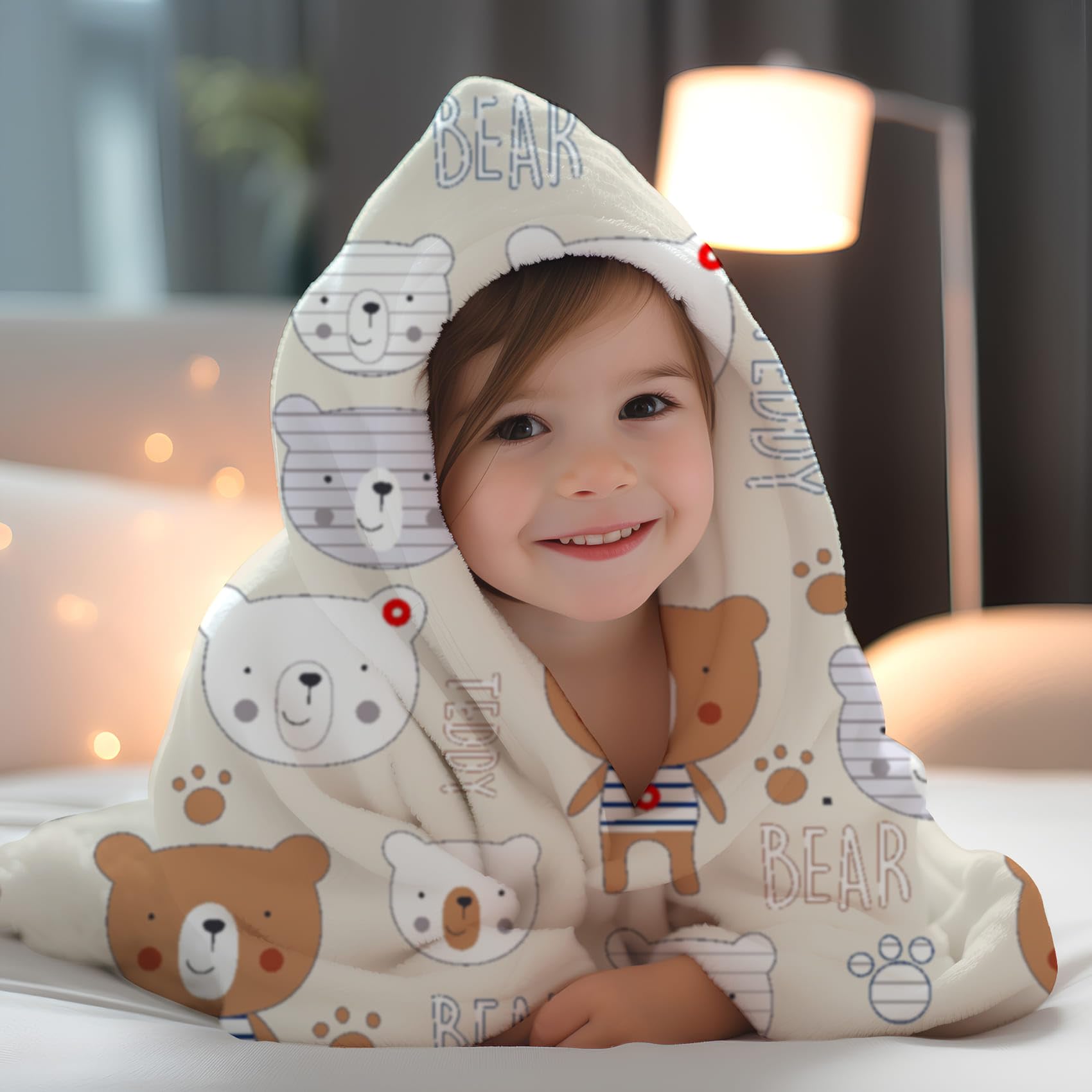Soft Baby Blanket - Ice Cream Print -19