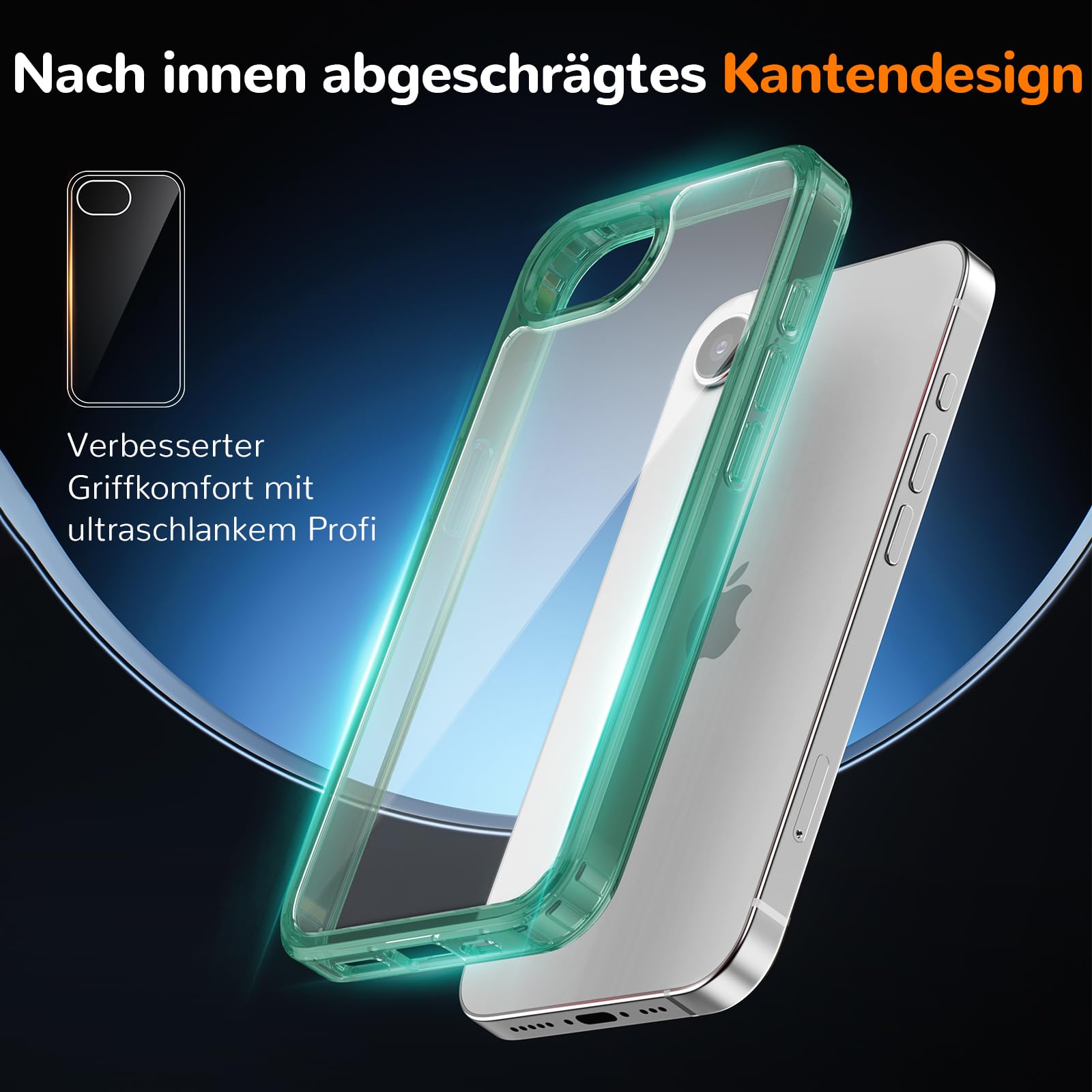 Clear Case for iPhone 15, Ultra Thin, Shockproof TPU Cover, Anti-Yellowing, Crystal Clear, Phone Case for Apple iPhone 15 - Clear — view 279