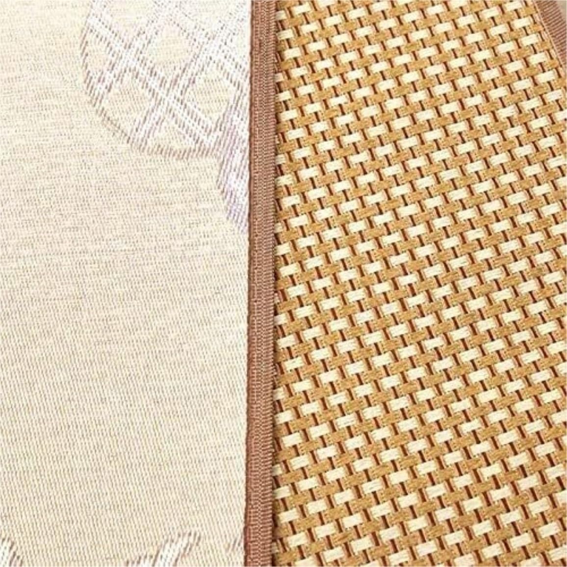Cooling Bamboo Sleep Mat - Foldable Anti-Slip Rattan Mattress for Summer Comfort - Breathable Smooth Bed Pad (Color: A Size: 0.8x1.9m/2.6x6.2ft)