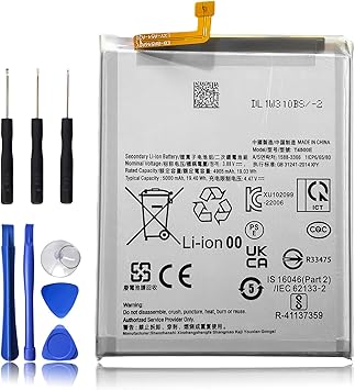 4000mAh EB-BG980ABY Replacement Battery Compatible with Samsung Galaxy S20 4G/5G G980 G981 G981B G981F G981U G981U1 G981W G981N G9810 15.44Wh 3.86V Rechargeable Battery