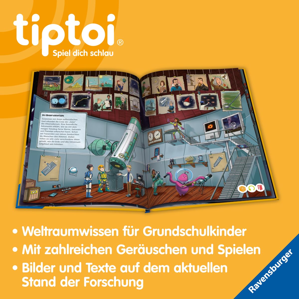 tiptoi® - Der Weltraum: Raumfahrt, Sterne und Planeten