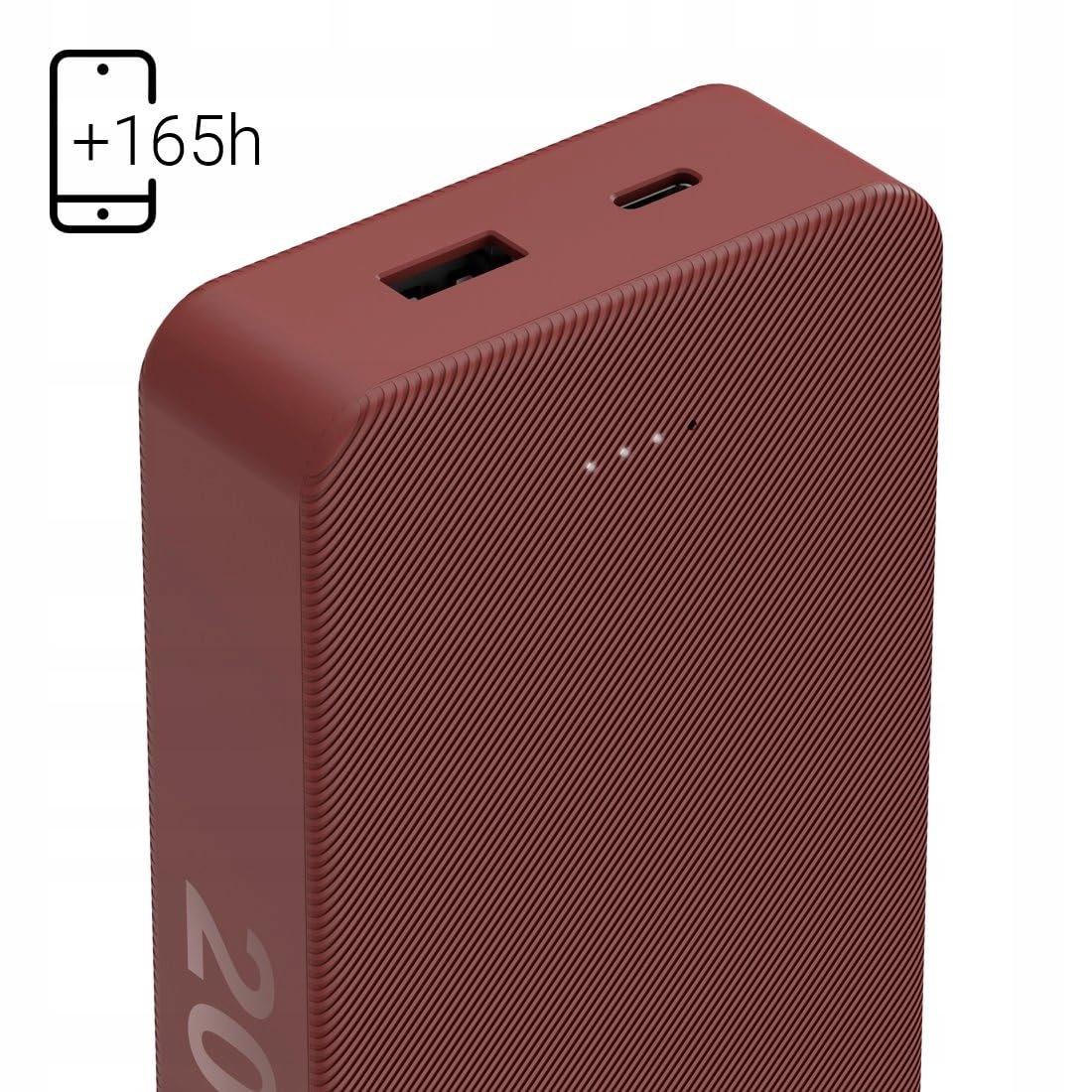 Hama Power Pack do ładowania telefonu 20000 mAh (powerbank, szybkie ładowanie, USB A, USB C, pojemny, lekki, mały, ładowarka) zielony