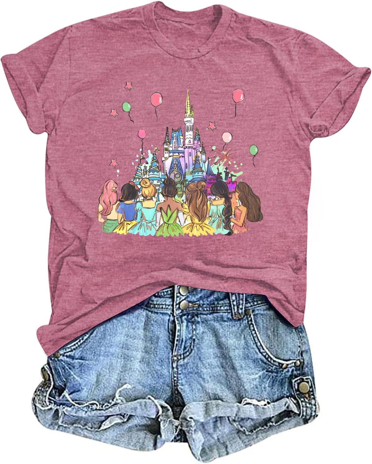 Magical Shirt for Women: Magic Kingdom Princess Tshirt Princess Shirt Family Vacation Trip Tee