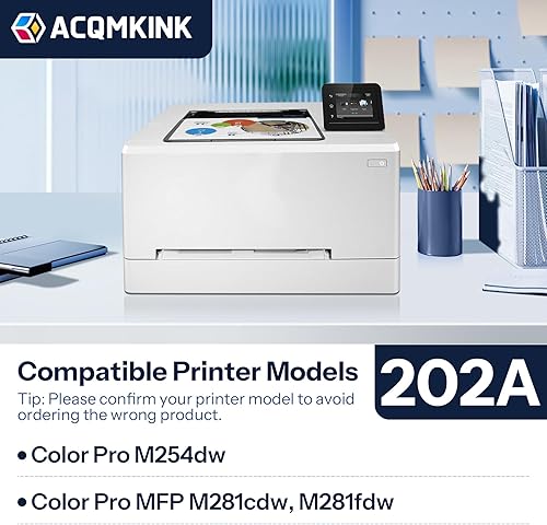 Miniatura 2 de Paquete de 4 cartuchos de tóner de repuesto para HP 131A CF210A CF211A CF211A CF212A CF213A Pro 200 Color M251nw M251n M251 M276n M276nw, CF210AQ1