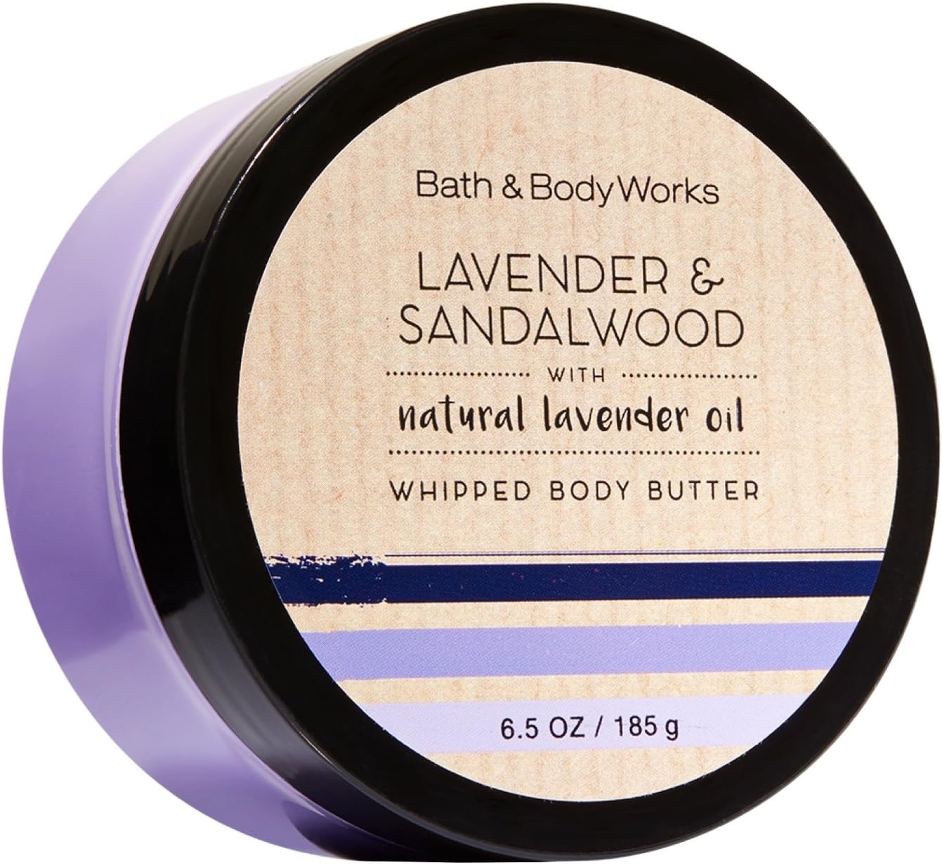 Bath & Body Works 6.5 Ounce Whipped Body Butter Lavender & Sandalwood