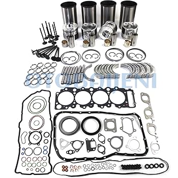 Amazon.com: Otobaijeni 4HK1 Engine Overhaul Rebuild Kit with