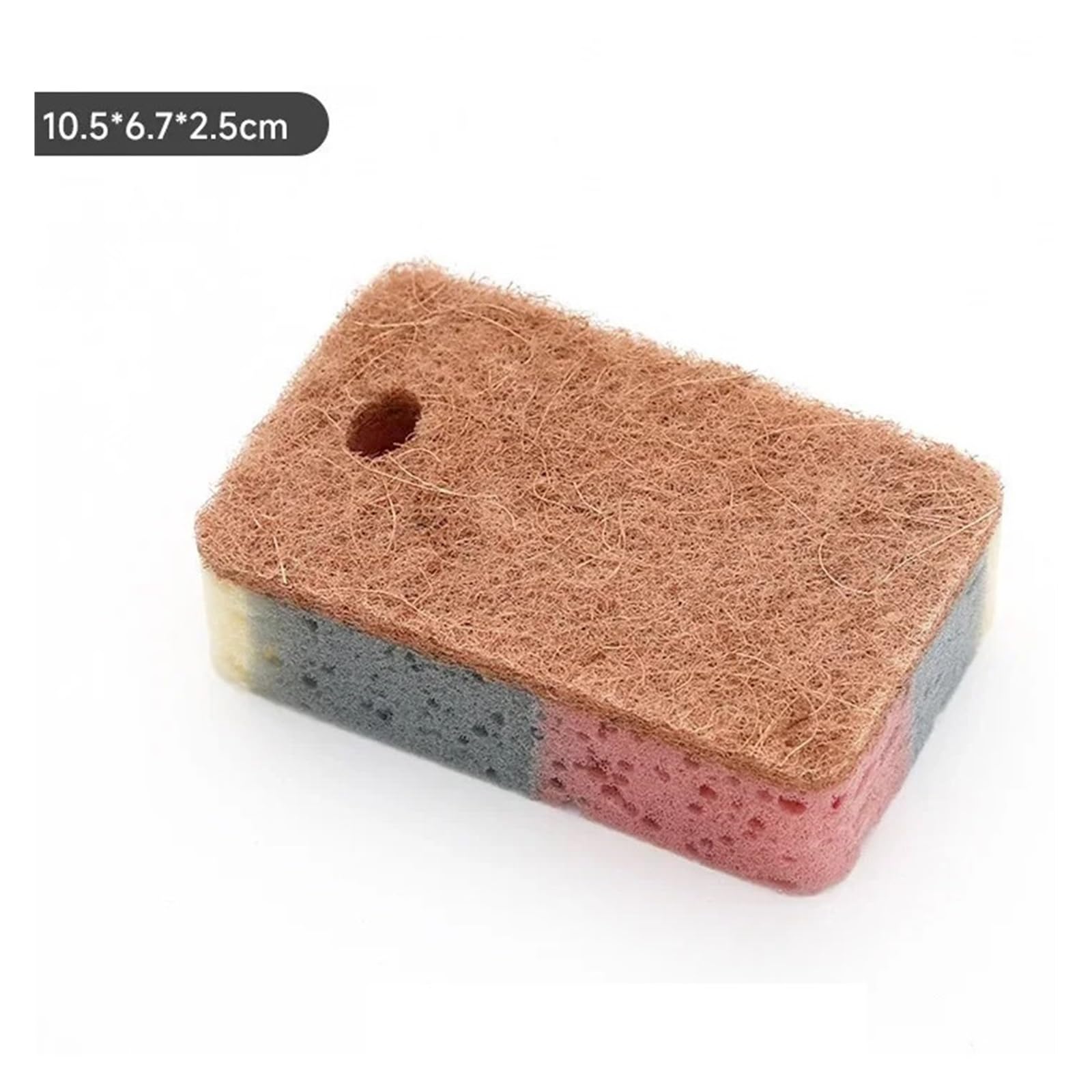 Esponja de limpieza cocina for fregar platos naturales, estropajo pulpa madera, for lavar algodón(20PCS)