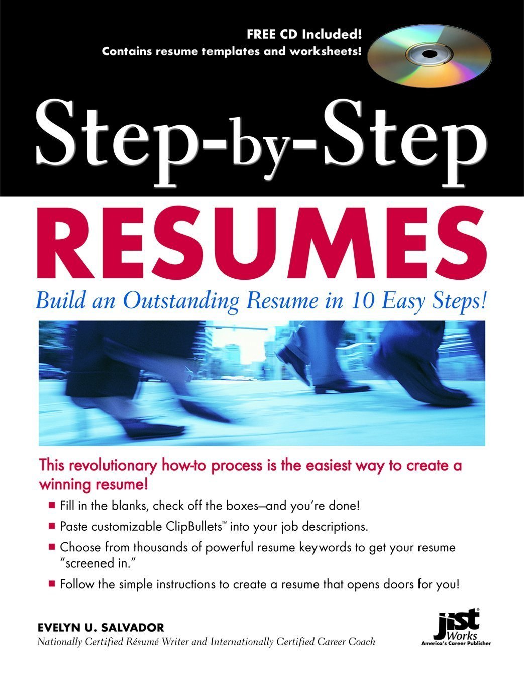 Buy Step-by-Step Resumes: Build an Outstanding Resume in 10 Easy Steps — BookShops.in