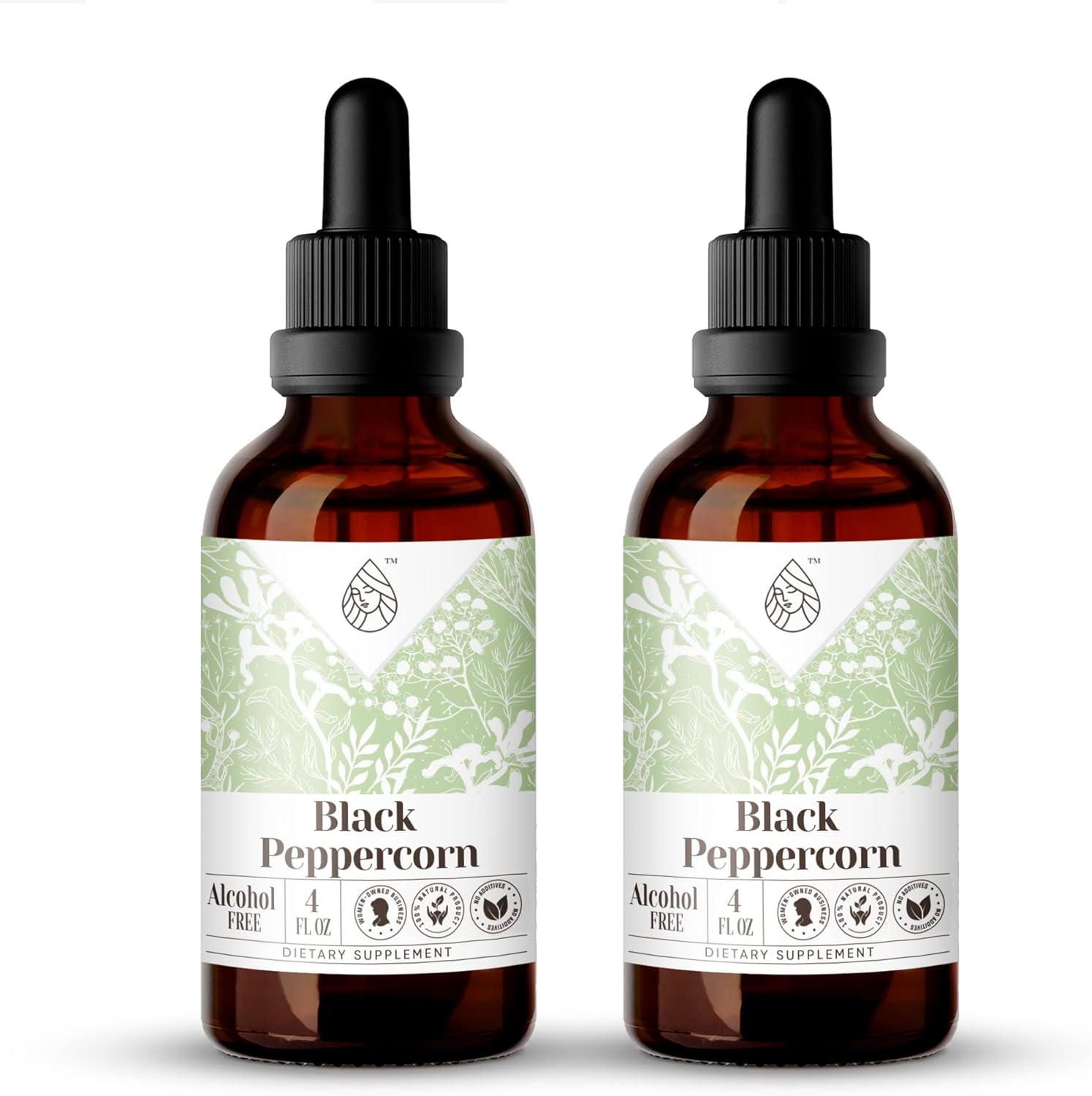 Black Peppercorn AlcoholFree Natural Tincture Extract