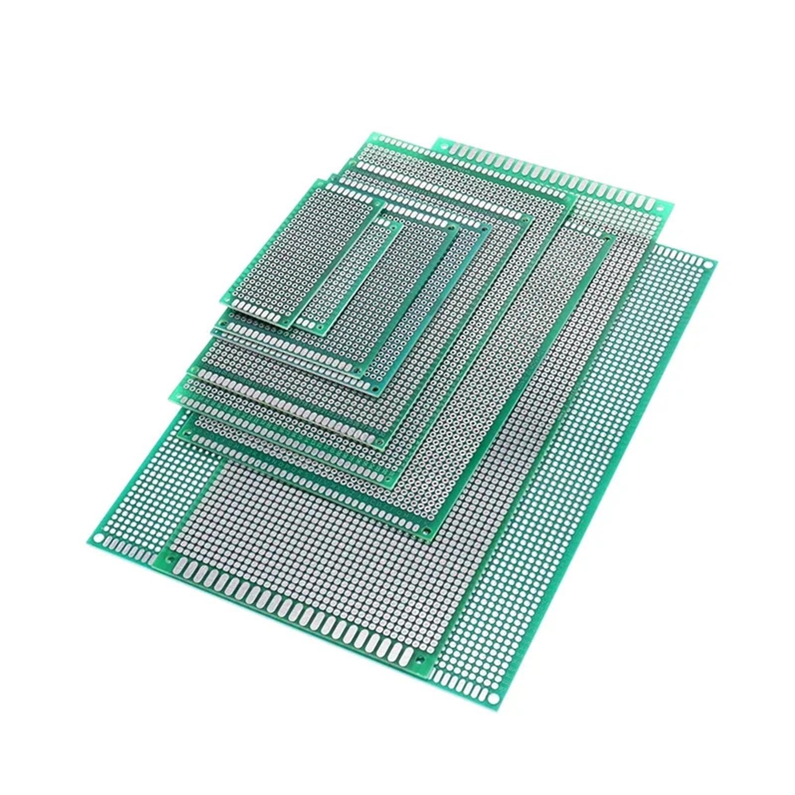 Prototipo di scheda PCB universale fai da te for circuito stampato a doppia faccia(10X22CM (1Pcs))