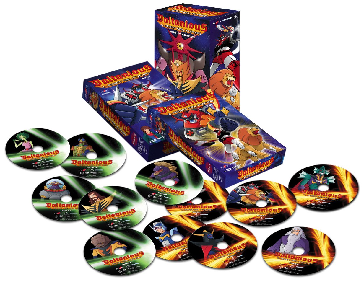 Daltanious - Serie Completa (Esclusiva Amazon) (Limited Edition) (12 DVD)