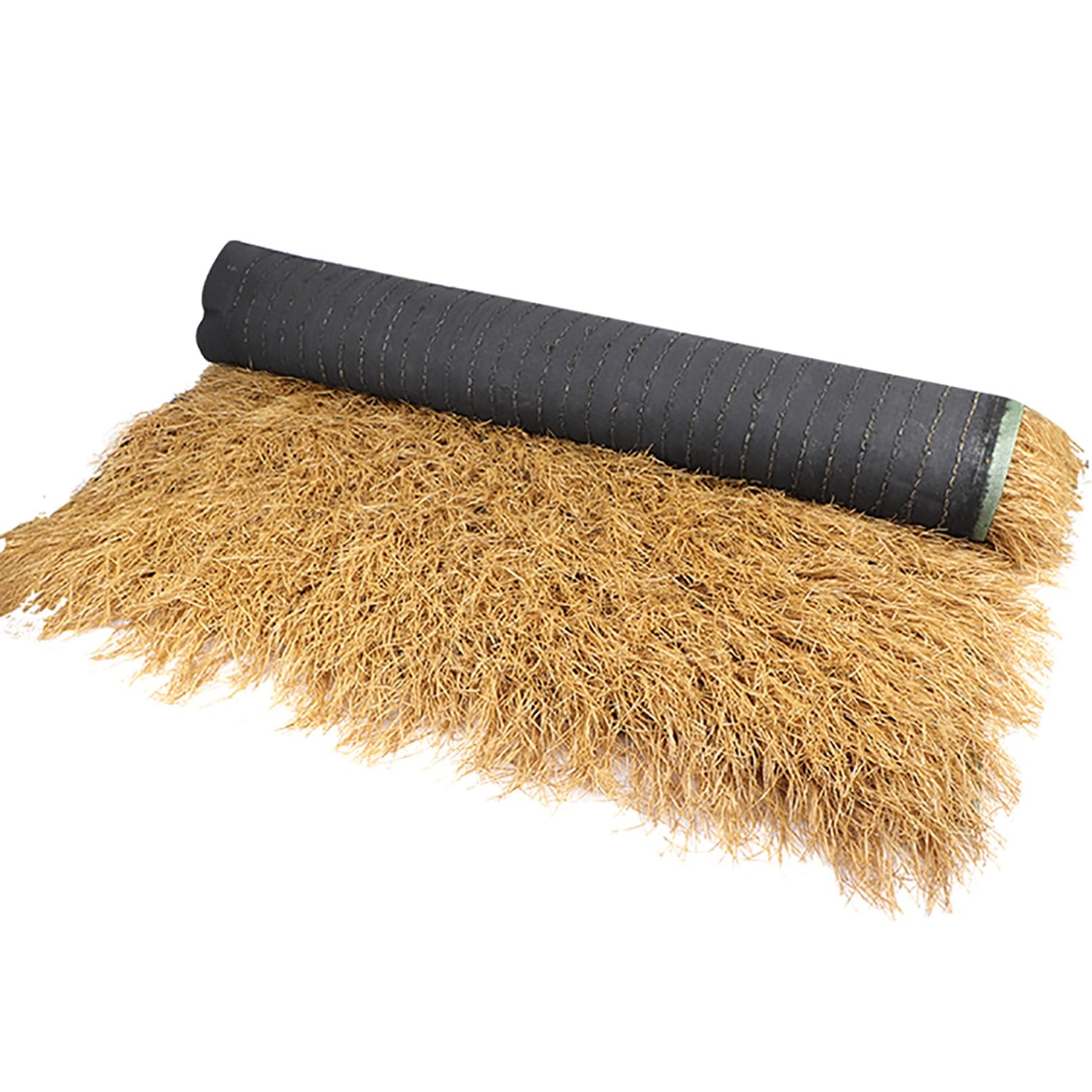 Techos De Paja Artificial De Estilo Mexicano - Rollo De Palmera, Paneles De Plástico PE, Cubierta Falsa Para Bar, Cottage, Campana De Patio, Cerca (Tamaño: 1x5m(3.28x)