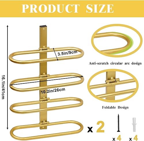 Miniatura 6 de Estante para vino montado en la pared para 8 botellas de vino, almacenamiento de metal para colgar en la pared, estante organizador de vino para