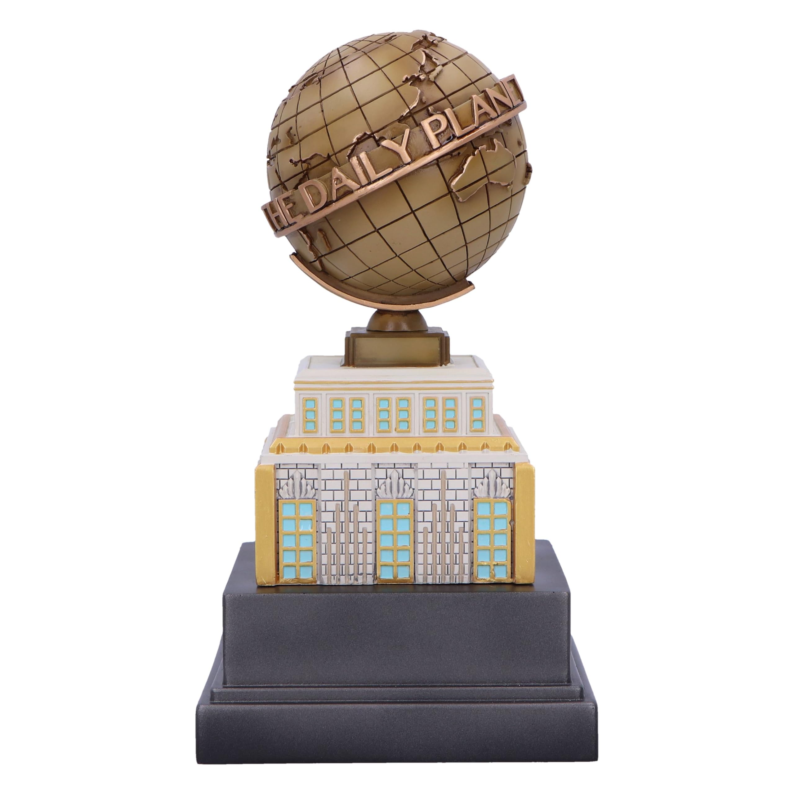 Nemesis Now DC The Daily Planet Ornament 22 cm, Kunstharz, offizielles Lizenzprodukt, Superman The Daily Planet Tower, Superman Comics Heimdekoration, gegossen aus feinstem Harz, fachmännisch