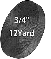 Vista 10 de Correa de nailon de 5/8" 3/4" 1" 1-1/4" 1-1/2" 2" ancho, correa de cincha pesada 1 pulgada 12 yardas, correas de nailon para reparación de equipos