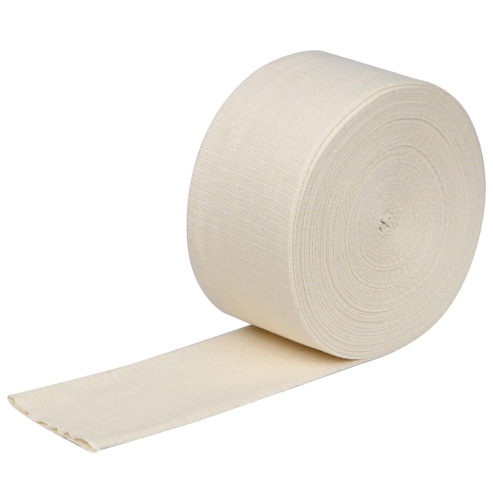 Bandage de compression élastique en forme de tube respirant pour pansement, bras, genoux, 8,75 cm x 10 m