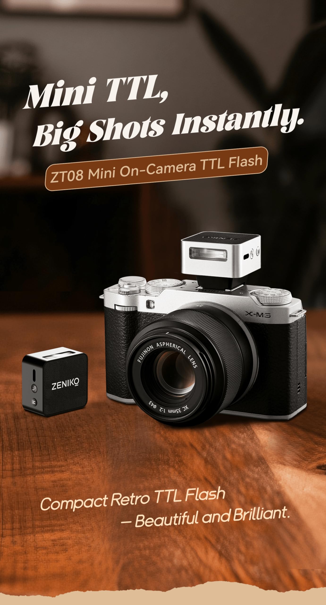 CANON カメラ フラッシュ Amazon | ZENIKO ZT08-CM Canon ミニカメラフラッシュ - 740W フル