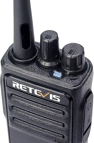 Miniatura 12 de Retevis Walkie Talkies RT17 con auricular, radio de 2 vías de largo alcance, resistente, recargable Walkie Talkies para adultos, de mano para