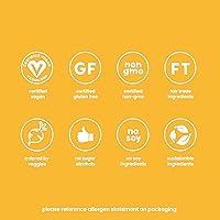 Vista 4 de UNREAL Gemas de quinua de chocolate oscuro (3 bolsas de tamaño económico), veganas, colores de la naturaleza, comercio justo, sin OMG, sin gluten