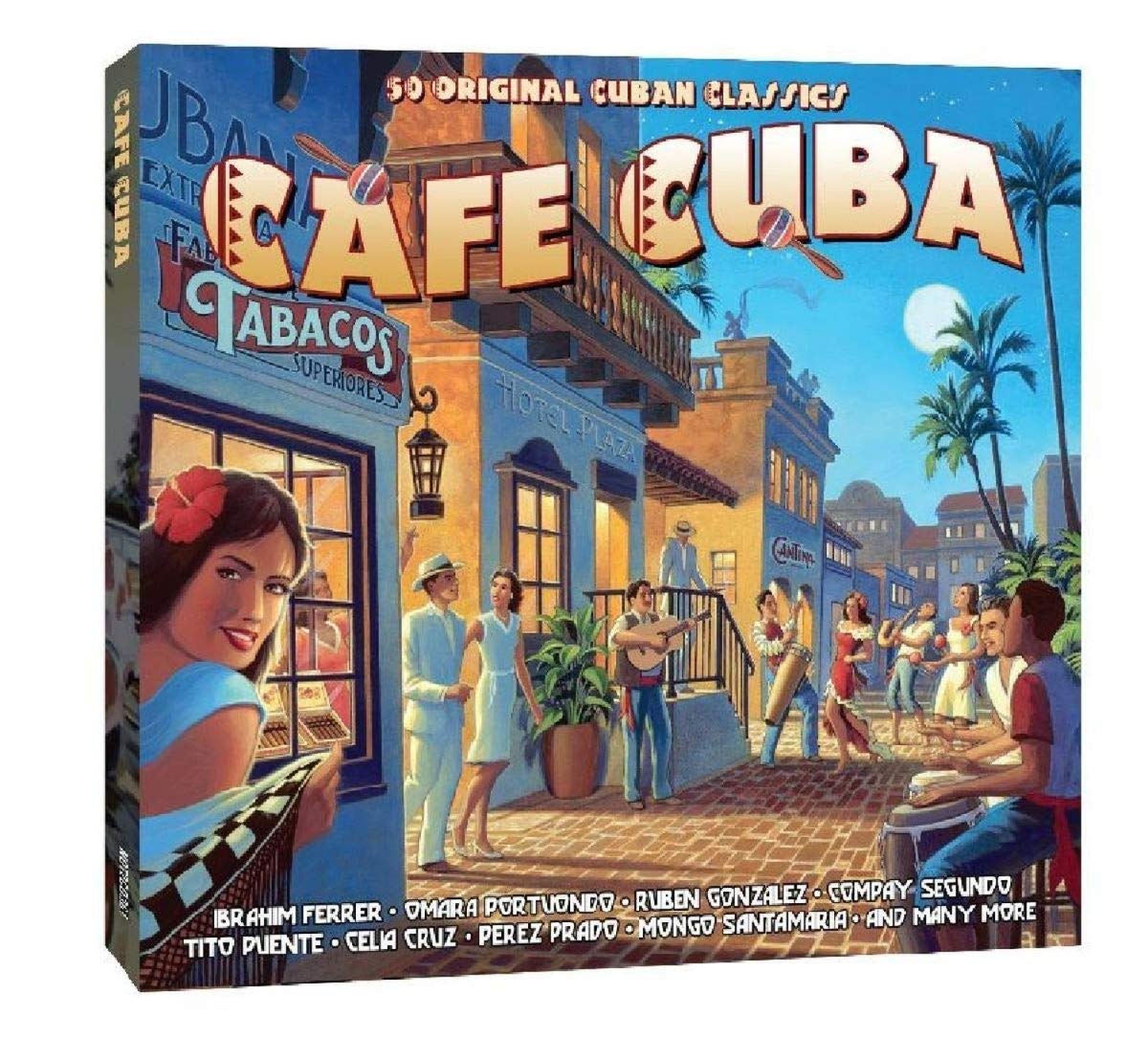 Cafe Cuba: 50 Original Cuban Classics / Various [Audio CD] VARIOUS ARTISTS